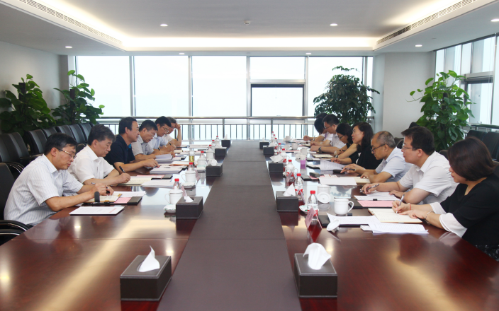 齐鲁股权交易中心总裁李雪一行访问山东省商业集团
