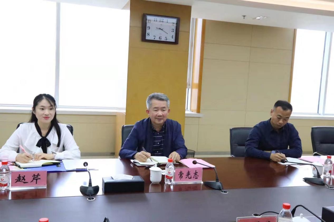 济南市国有资产投资公司副总经理常光志一行到齐鲁股权访问交流