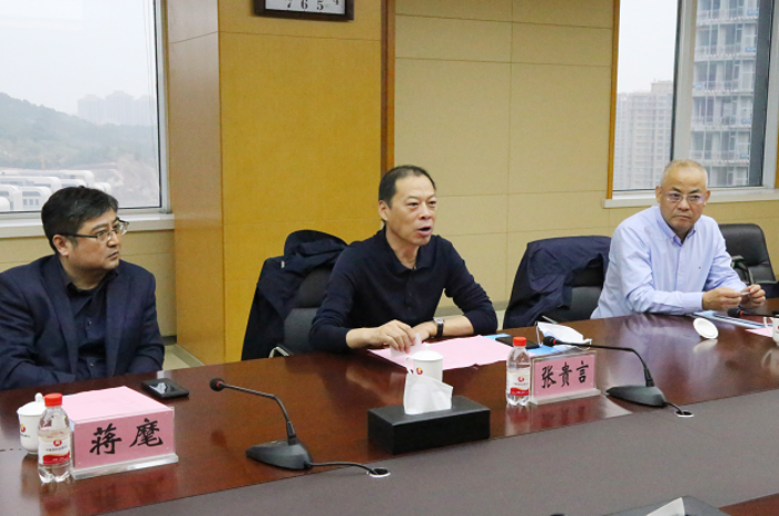 山东金融资产公司总经理张贵言一行到访齐鲁股权座谈